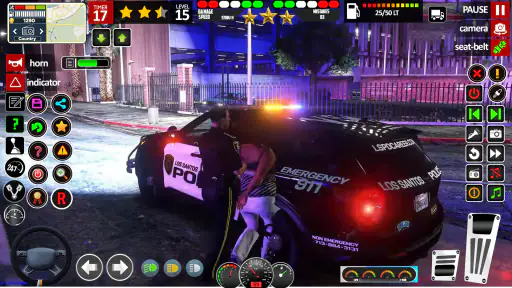 पुलिस सिम्युलेटर चेस गेम 3डी screenshot