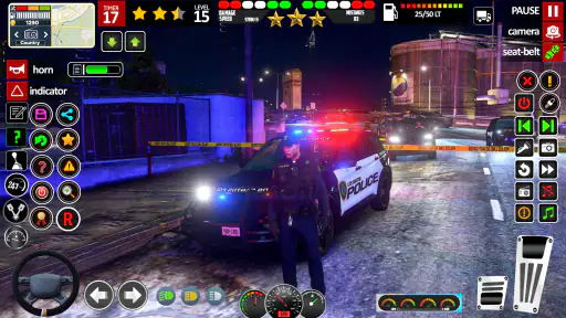 पुलिस सिम्युलेटर चेस गेम 3डी screenshot