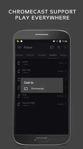 पल्सर संगीत प्लेयर प्रो screenshot