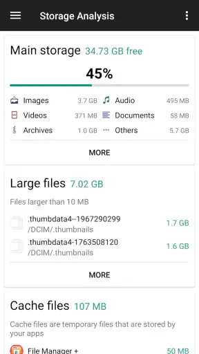 फाइल प्रबंधक screenshot