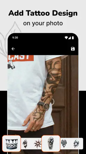 फोटो टैटू सिम्युलेटर screenshot