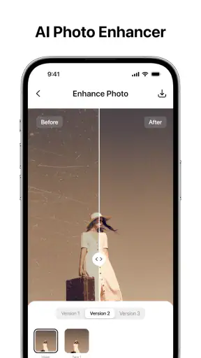 फोटो बढ़ाने: एआई कला जनरेटर screenshot