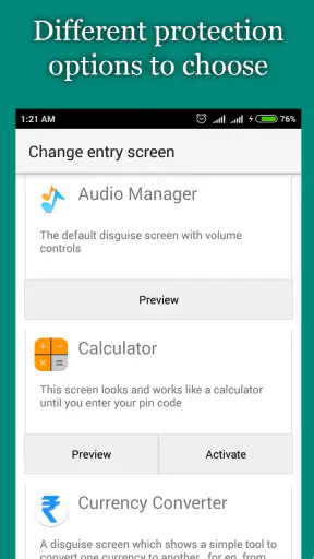 फोटोस छुपाएं, वीडियोस छुपाएँ screenshot