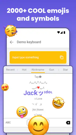 फ़ॉन्ट्स कीबोर्ड - फ़ॉन्ट्स आ screenshot