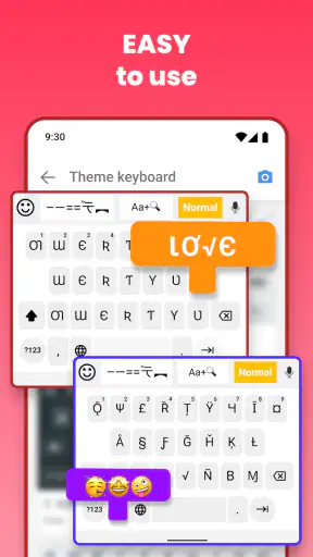 फ़ॉन्ट्स कीबोर्ड - फ़ॉन्ट्स आ screenshot