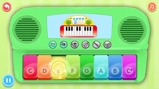 बच्चों के लिए पियानो-Piano App screenshot