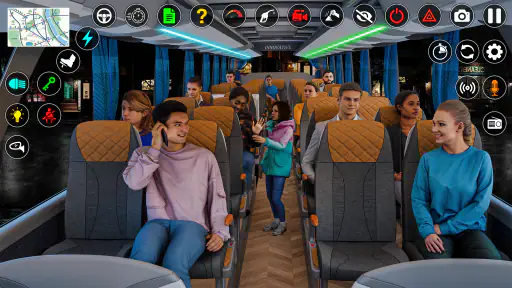 बस सिम्युलेटर - 3D बस गेम्स screenshot