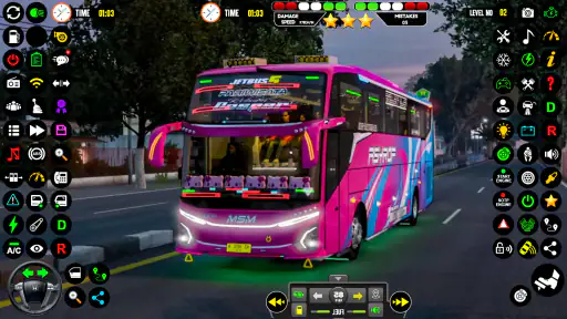 भारतीय कोच बस सिम्युलेटर 3 डी screenshot