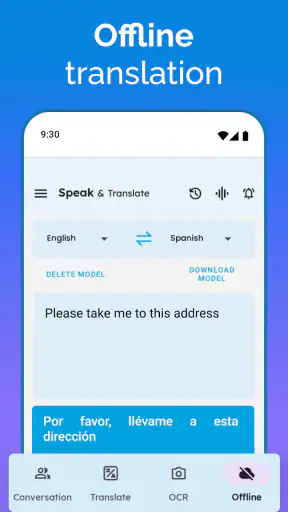 भाषाएँ बोलें और अनुवाद करें screenshot
