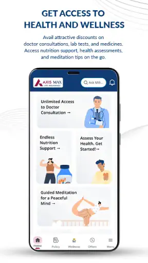 मैक्स लाइफ इंश्योरेंस ऐप screenshot