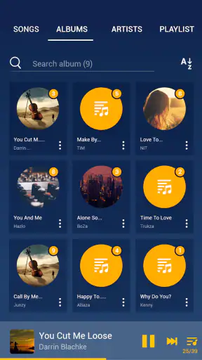 म्यूजिक प्लेयर - एमपी 3 प्लेयर screenshot