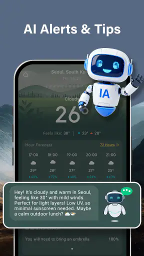 मौसम: AI अलर्ट screenshot
