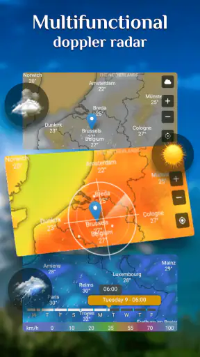 मौसम ऐप - मौसम विजेट screenshot