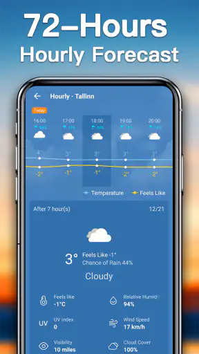 मौसम का पूर्वानुमान screenshot