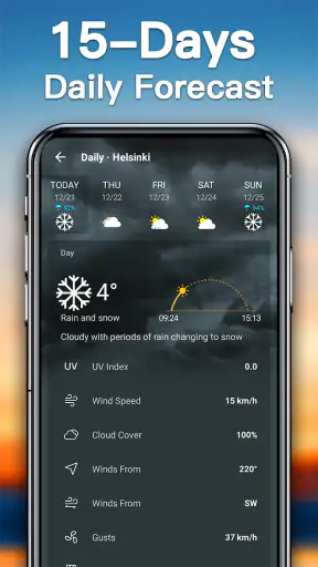 मौसम का पूर्वानुमान screenshot
