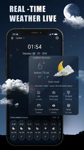 मौसम पूर्वानुमान प्रोफेसर screenshot