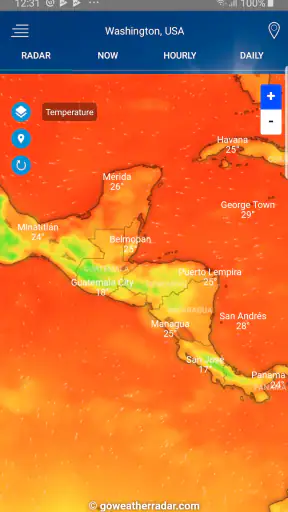 मौसम रडार screenshot