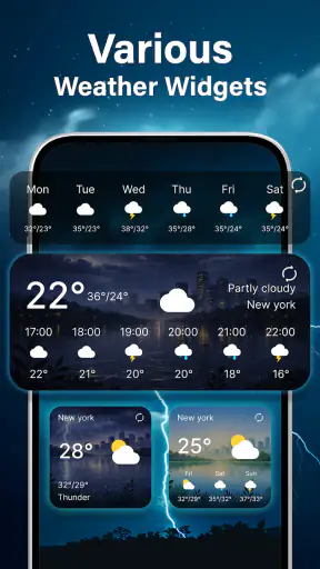 मौसम रडार और पूर्वानुमान screenshot