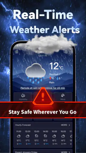 मौसम रडार: लाइव पूर्वानुमान screenshot