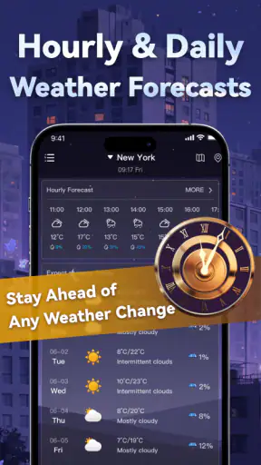 मौसम रडार: लाइव पूर्वानुमान screenshot