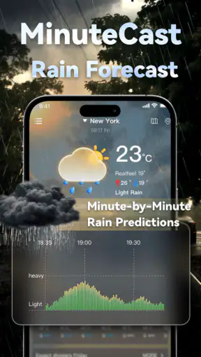 मौसम रडार: लाइव पूर्वानुमान screenshot
