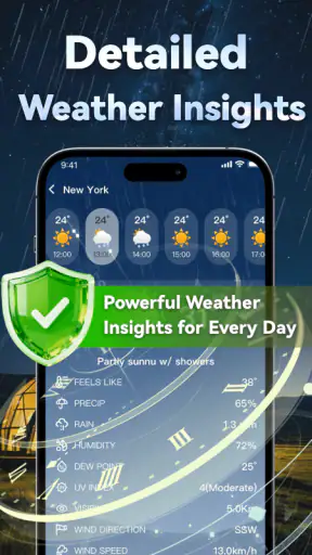 मौसम रडार: लाइव पूर्वानुमान screenshot