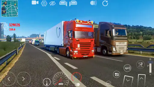 यूरो ट्रक ड्राइविंग गेम्स screenshot