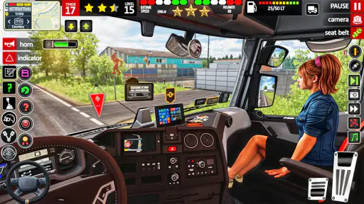 यूरो ट्रक-सिटी कार्गो ट्रक screenshot