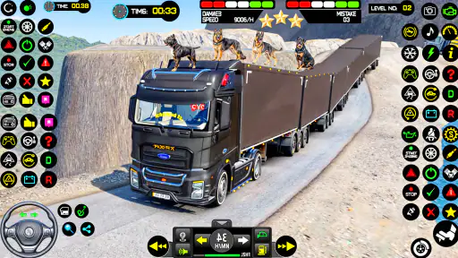 यूरो ट्रक-सिटी कार्गो ट्रक screenshot