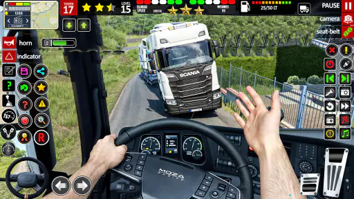 यूरो ट्रक-सिटी कार्गो ट्रक screenshot