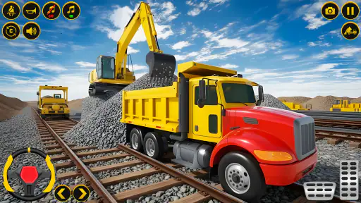रियल कंस्ट्रक्शन JCB गेम screenshot