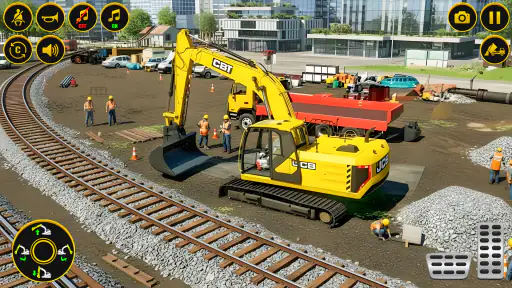 रियल कंस्ट्रक्शन JCB गेम screenshot