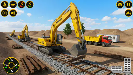 रियल कंस्ट्रक्शन JCB गेम screenshot