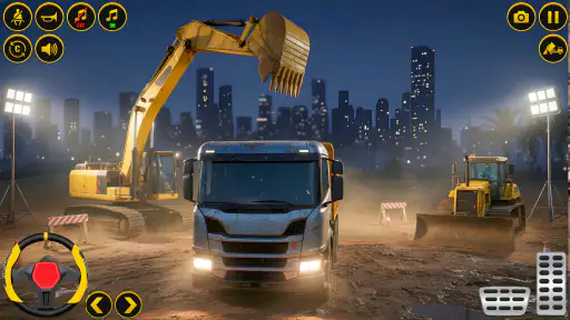 रियल कंस्ट्रक्शन JCB गेम screenshot