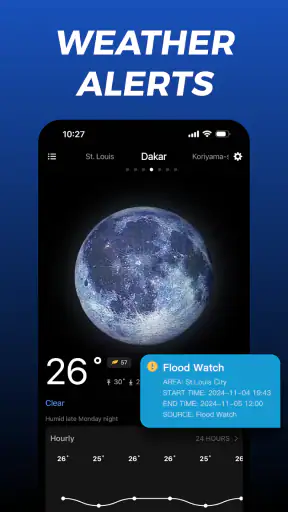 लाइव मौसम पूर्वानुमान: WeaSnap screenshot