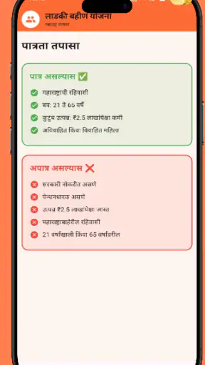 लाडकी बहीण माहिती (Unofficial) screenshot