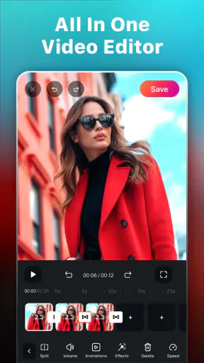 वीडियो एडिटर और मेकर - Templix screenshot