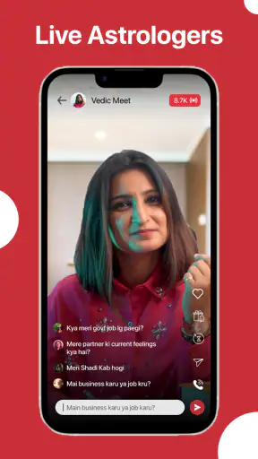 वैदिक मीट - ऑनलाइन ज्योतिषी screenshot