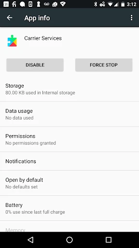 वाहक सेवाएं screenshot
