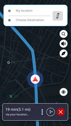 सड़क दृश्य और नेविगेशन screenshot