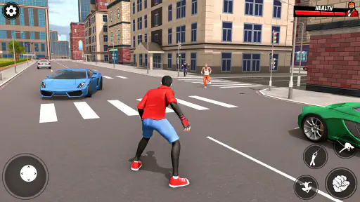 स्पाइडर एक्शन फाइटिंग गेम screenshot