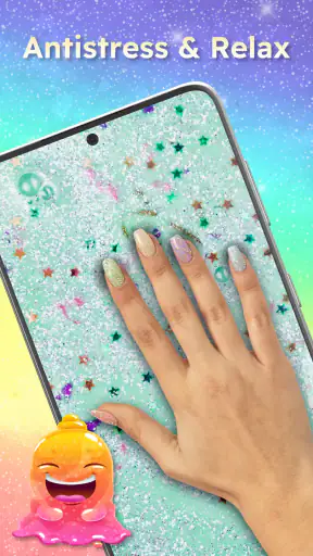 स्लाइम सिम्युलेटर: DIY कीचड़ screenshot