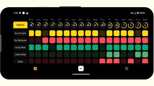हैबिट ट्रैकर - TickOff screenshot