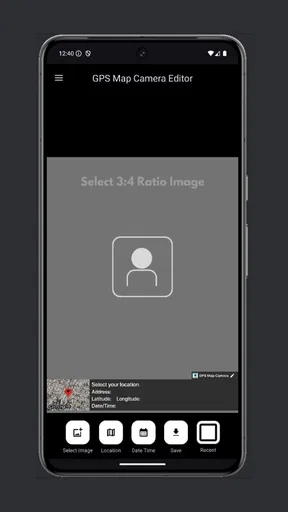 GPS Map Camera Editor screenshot