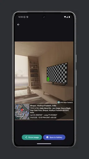 GPS Map Camera Editor screenshot