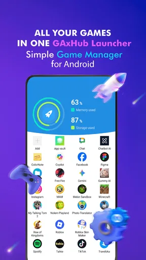 Game Launcher: Gaming Hub App screenshot