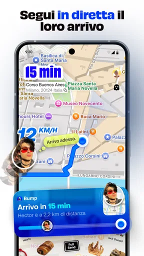 Bump - mappa per amici screenshot