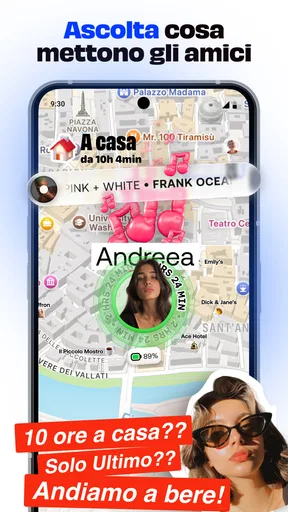 Bump - mappa per amici screenshot