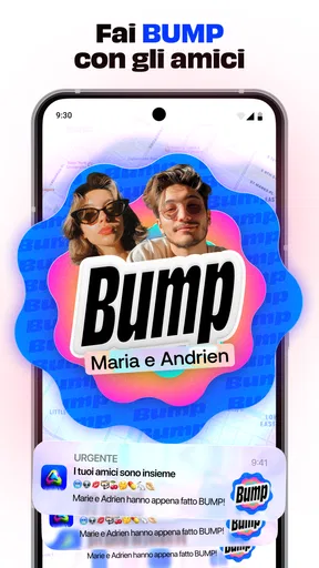 Bump - mappa per amici screenshot