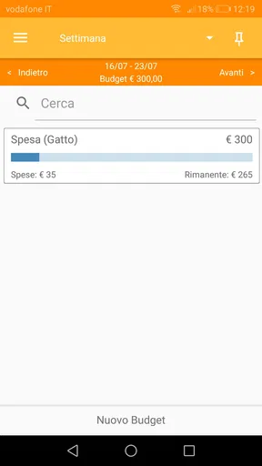 Portafoglio - Gestione spese screenshot